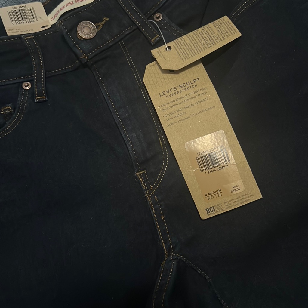 Dark Blue Levi’s